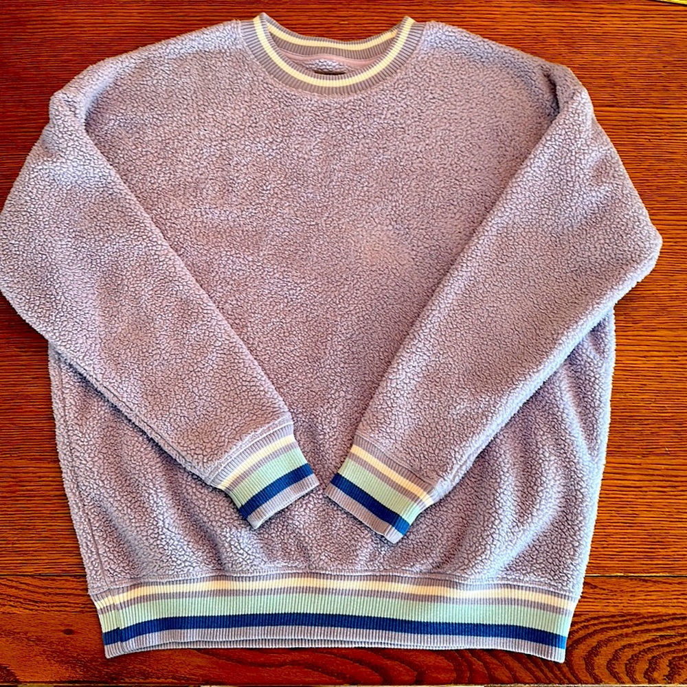 Aerie Sherpa sweatshirt size small